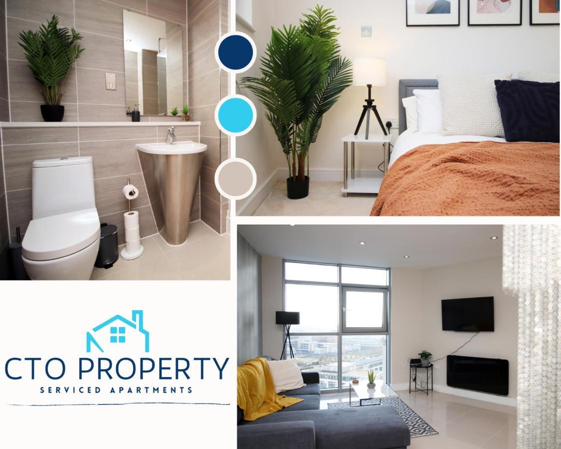 The Skyline - Luxury City Centre Flat With Designated Parking Кардифф Экстерьер фото
